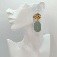 BOUCLES DIANA (VERT D'EAU)
