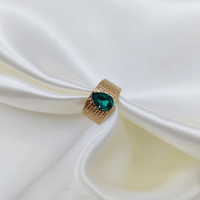BAGUE OLIVIA ( VERT)
