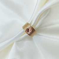 BAGUE OLIVIA ( SAUMON )