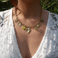 COLLIER MÉDUSA (VERT)