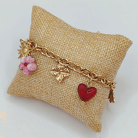 BRACELET MÉDUSA (ROUGE)