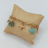 BRACELET MÉDUSA (BLEU)