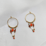 BOUCLES ORNÉLA (ORANGE)
