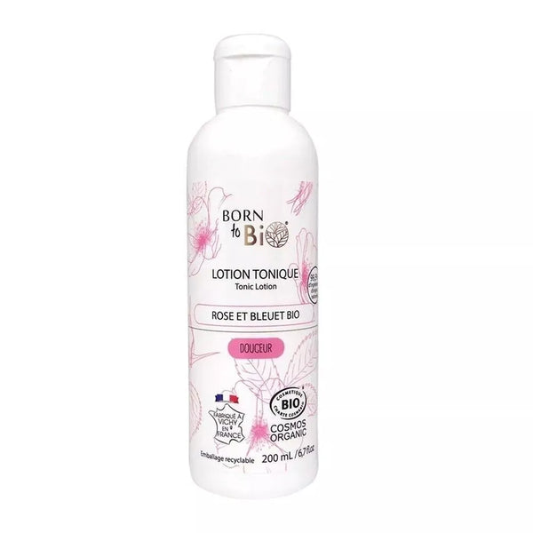 Lotion tonique Rose et Bleuet Bio 200mL