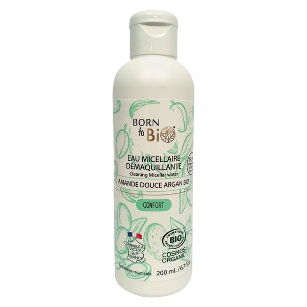 Eau micellaire Peaux normales à sèches (Amande douce Argan Bio 200mL)