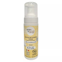 Mousse nettoyante visage Peaux sensibles Bio 150mL (Miel Calendula)