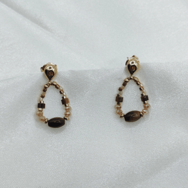 BOUCLES TANIA (MARRON)
