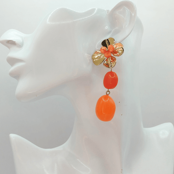 BOUCLES SIMAY (ORANGE)