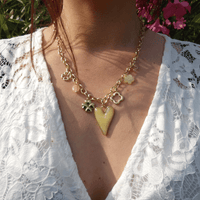 COLLIER GLORIA (JAUNE)