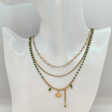 COLLIER PRUNESSE (VERT)