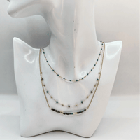 COLLIER ALEXANDRA (VERT/BLEU)
