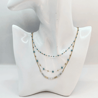 COLLIER ALEXANDRA (TURQOISE)