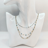 COLLIER ALEXANDRA (TURQOISE)