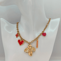 COLLIER PÉNÉLOPE (ROUGE)
