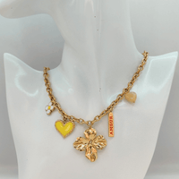 COLLIER PÉNÉLOPE (JAUNE)