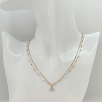 COLLIER FLORANE (ROSE)