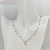 COLLIER FLORANE (ROSE)