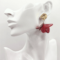 BOUCLES MIRA (ROUGE)