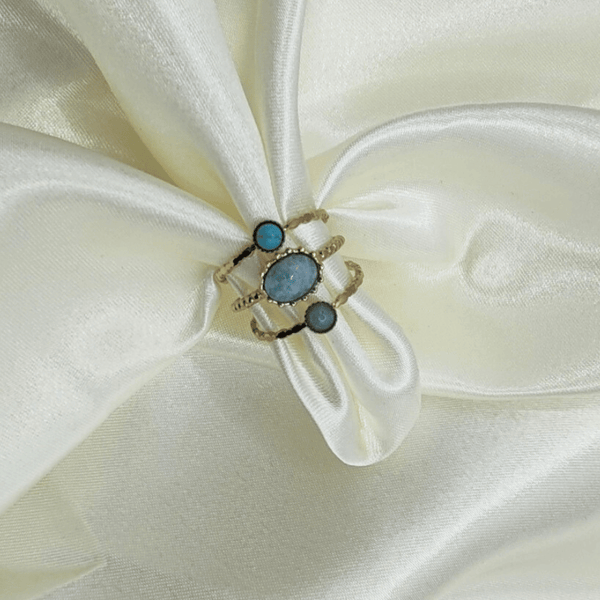 BAGUE BÉRLI (TURQUOISE)