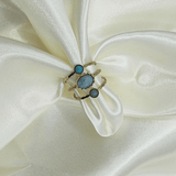 BAGUE BÉRLI (TURQUOISE)