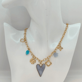 COLLIER GLORIA (BLEU)