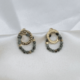 BOUCLES VAINA ( VERT)