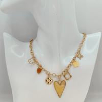 COLLIER GLORIA (JAUNE)