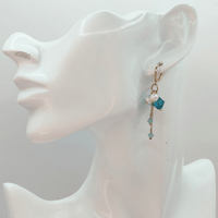 BOUCLES LÉONTINE (BLEU)