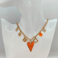 COLLIER GLORIA (ORANGE)